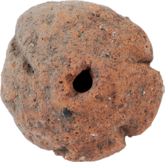 EGYPTIAN TERRA COTTA SPINDLE WHORL BEFORE 3200 BC - Fagan Arms