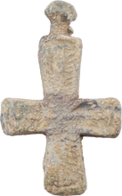 FINE ENGLISH MORTUARY CROSS, 14th CENTURY