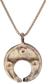 VIKING LUNAR PENDANT C.900-1000 AD