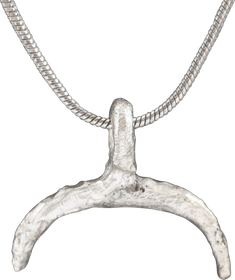 VIKING LUNAR PENDANT NECKLACE C.900-1000 AD