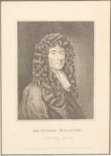 ORIGINAL ENGLISH LITHOGRAPH, SIR GEORGE MACKENZIE
