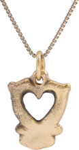 VIKING HEART PENDANT, 11TH CENTURY AD
