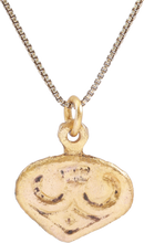 ANCIENT VIKING HEART PENDANT NECKLACE, 866-1067 AD