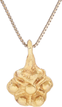 FINE ROMAN/BYZANTINE WHEEL OF FORTUNE NECKLACE, 5TH-8TH CENTURY AD