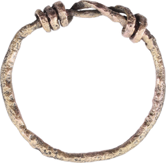 CELTIC FINGER RING 600-300 BC, SIZE 10 1/4 - Fagan Arms