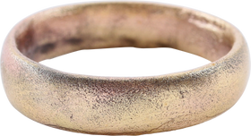 VIKING WARRIOR’S WEDDING RING, 800-1050 AD, SIZE 11 1/4