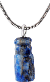 VIKING LAPIS LAZULI AMULET, C.800-1050 AD