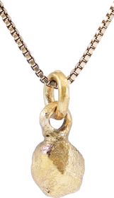 ANCIENT ROMAN WOMAN'S PENDANT NECKLACE, 4TH-5TH CENTURY