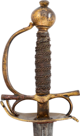 SPANISH TRANSITIONAL RAPIER, EARLY 18TH CENTURY