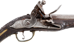OTTOMAN TURKISH FLINTLOCK PISTOL, 18TH-EARLY 19TH CENTURY - Fagan Arms