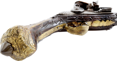 OTTOMAN TURKISH FLINTLOCK PISTOL, 18TH-EARLY 19TH CENTURY - Fagan Arms