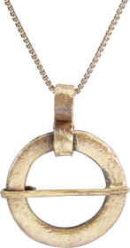 VIKING PROTECTIVE BROOCH, 850-1050 AD