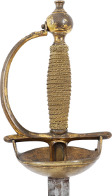 SPANISH DUELING RAPIER, EARLY 18th CENTURY