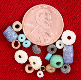 VIKING BEAD ASSORTMENT, 9TH-10TH CENTURY