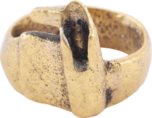 FINE ROMAN WOMAN'S KEY RING, C.100-300 AD, SIZE 6 3/4