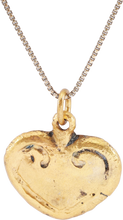 FINE VIKING HEART PENDANT NECKLACE C.900-1000 AD