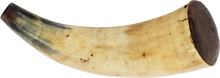 COLONIAL AMERICAN PRIMING HORN