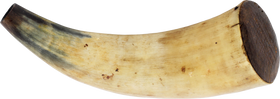 COLONIAL AMERICAN PRIMING HORN
