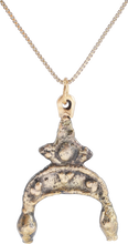 VIKING LUNAR PENDANT NECKLACE, 800-1050 AD