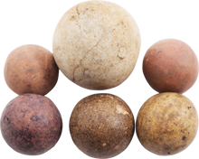 REVOLUTIONARY WAR CLAY MARBLES