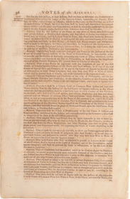 ACTUAL PAGE PRINTED BY BENJAMIN FRANKLIN IN 1752