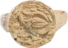 BYZANTINE MAN’S RING C.600-900 AD, SIZE 8