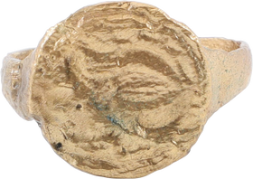 BYZANTINE MAN’S RING C.600-900 AD, SIZE 8