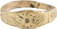ENGLISH MAN’S RING, 16TH CENTURY, SIZE 10 ½
