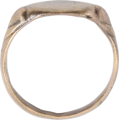 BYZANTINE/MEDIEVAL EUROPEAN MAN’S RING C.6TH-11TH CENTURY AD, SIZE 9 ¾ - Fagan Arms