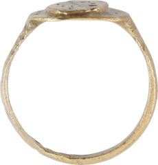 MEDIEVAL EUROPEAN RING C.800-1200 AD, SIZE 10 - Fagan Arms