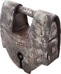 IRON SLAVE LOCK, C.1800-50 - Fagan Arms