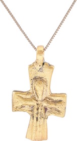 BYZANTINE RELIQUARY CROSS, 5TH-8TH CENTURY AD