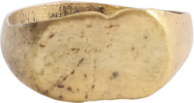 MEDIEVAL BYZANTINE RING C.400-700 AD, SIZE 7 ¾