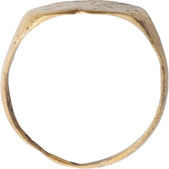 MEDIEVAL BYZANTINE RING C.400-700 AD, SIZE 7 ¾ - Fagan Arms
