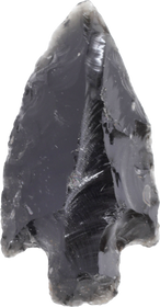 PRE-COLUMBIAN OBSIDIAN VOTIVE ARROWHEAD