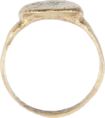 MEDIEVAL EUROPEAN RING C.1100-1400 AD, SIZE 7 - Fagan Arms