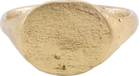 BYZANTINE/MEDIEVAL RING C.600-900 AD, SIZE 7