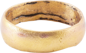 VIKING WARRIOR’S WEDDING RING, 800-1050 AD, SIZE 8 1/4