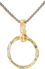 VIKING BEARD RING NECKLACE, 9TH-11TH CENTURY