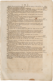 ACTUAL PAGE PRINTED BY BENJAMIN FRANKLIN IN 1752
