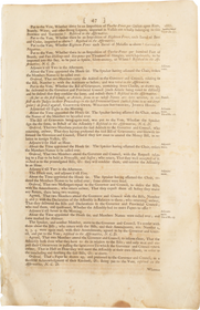 ACTUAL PAGE PRINTED BY BENJAMIN FRANKLIN IN 1752