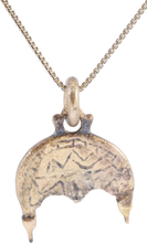 VIKING LUNAR PENDANT NECKLACE, 10TH- 11TH CENTURY