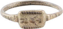 LATE ROMAN RING MID 4TH-5TH CENTURY AD 7 ½