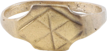 ROMAN SIGNET OR MYSTICAL RING, 1ST-3RD CENTURY AD, SIZE 9 ½