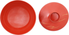 FINE JAPANESE LACQUERED BOWL AND COVER - Fagan Arms