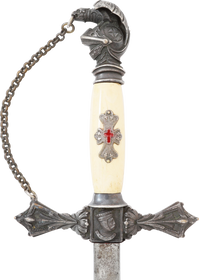 KNIGHTS TEMPLAR SWORD, 19TH CENTURY