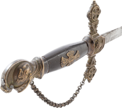 RARE EARLY KNIGHT’S TEMPLAR SWORD C.1875-80 - Fagan Arms
