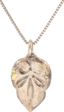VIKING HEART PENDANT NECKLACE, C. 950-1050 AD