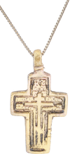 FINE EASTERN EUROPEAN CROSS NECKLACE 17th-18th CENTURY