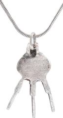 ROMAN WHEEL OF FORTUNE AMULET NECKLACE, 300-500 AD - Fagan Arms